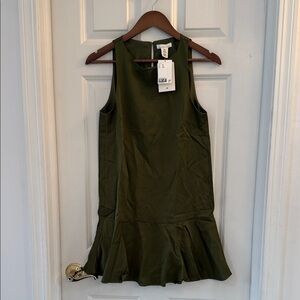 H&M Olive Green Mini Dress
